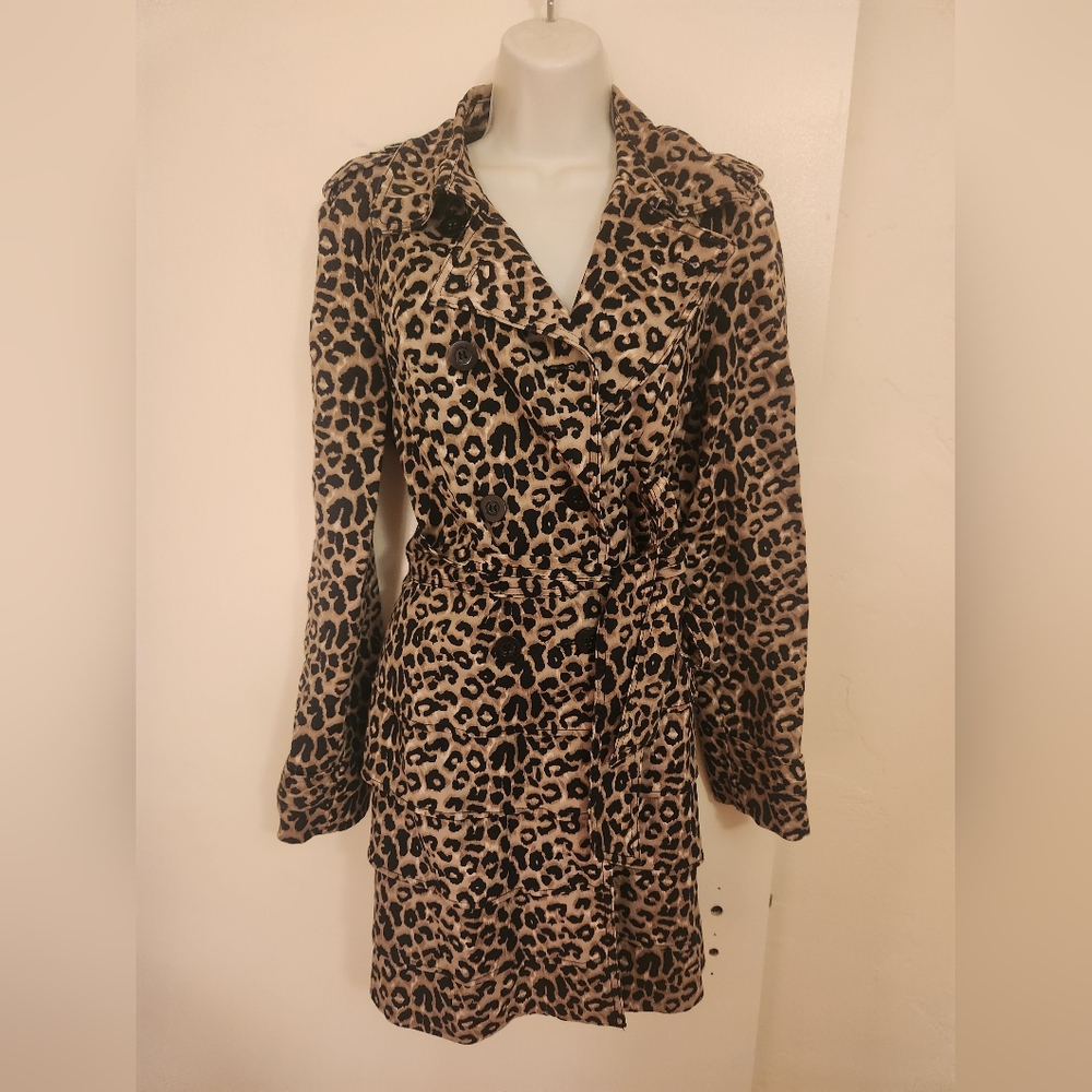 INC International Concepts Animal Print Coat